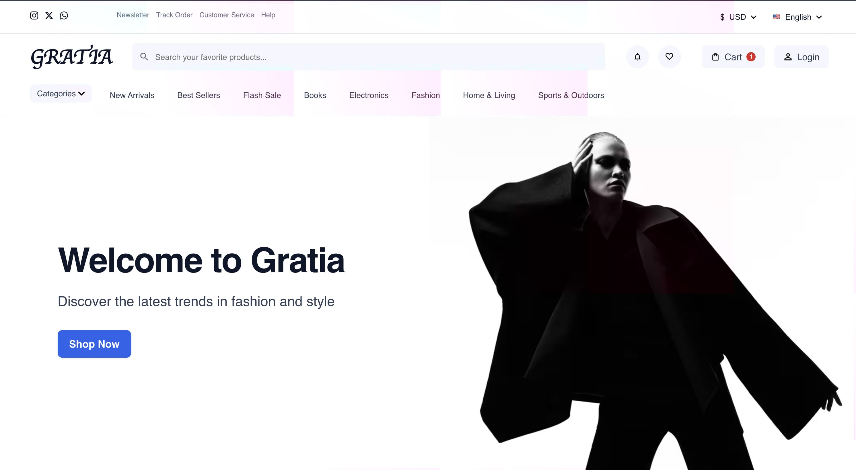 Fullstack Ecommerce preview